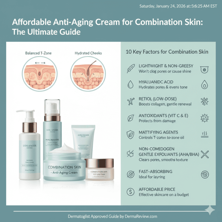 Affordable Anti-Aging Cream for Combination Skin: Ultimate Guide.