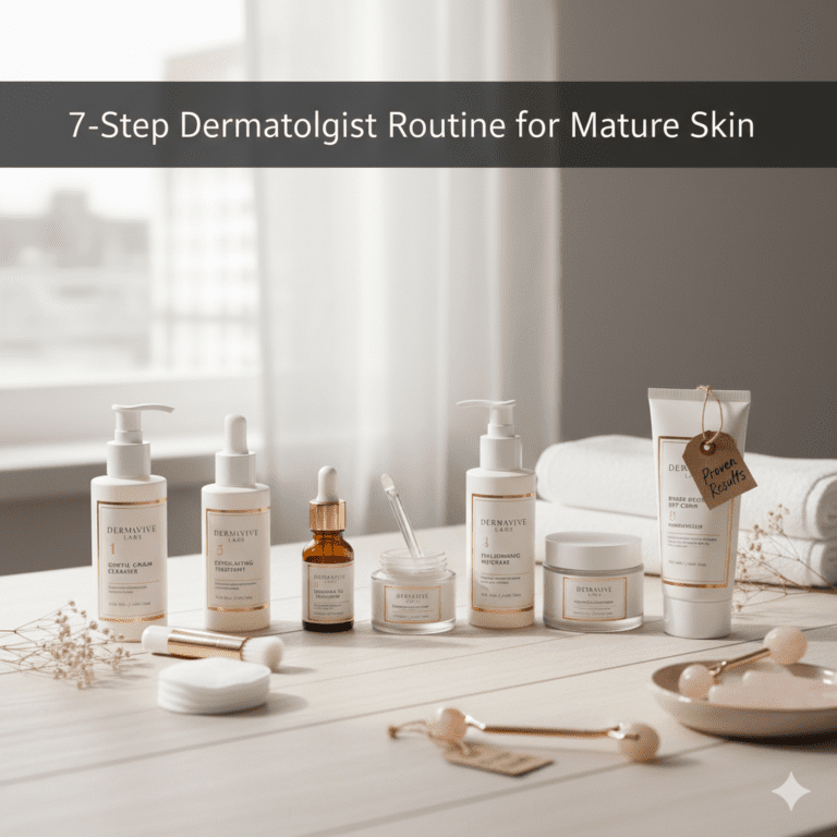 7-Step Dermatologist Routine for Mature Skin (Proven Results).