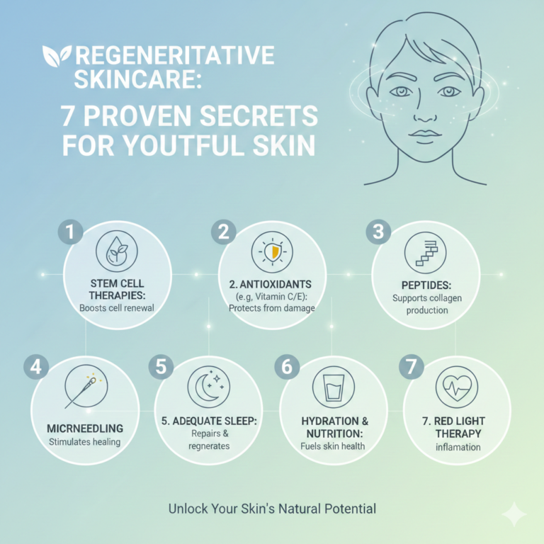 Regenerative Skincare: 7 Proven Secrets for Youthful Skin.