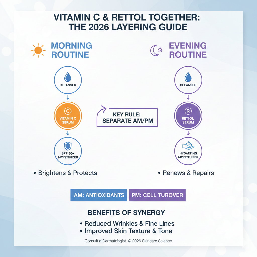 Vitamin C and Retinol Together: The 2026 Layering Guide. 