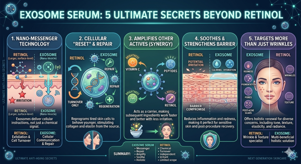 Exosome Serum: 5 Ultimate Secrets Beyond Retinol.