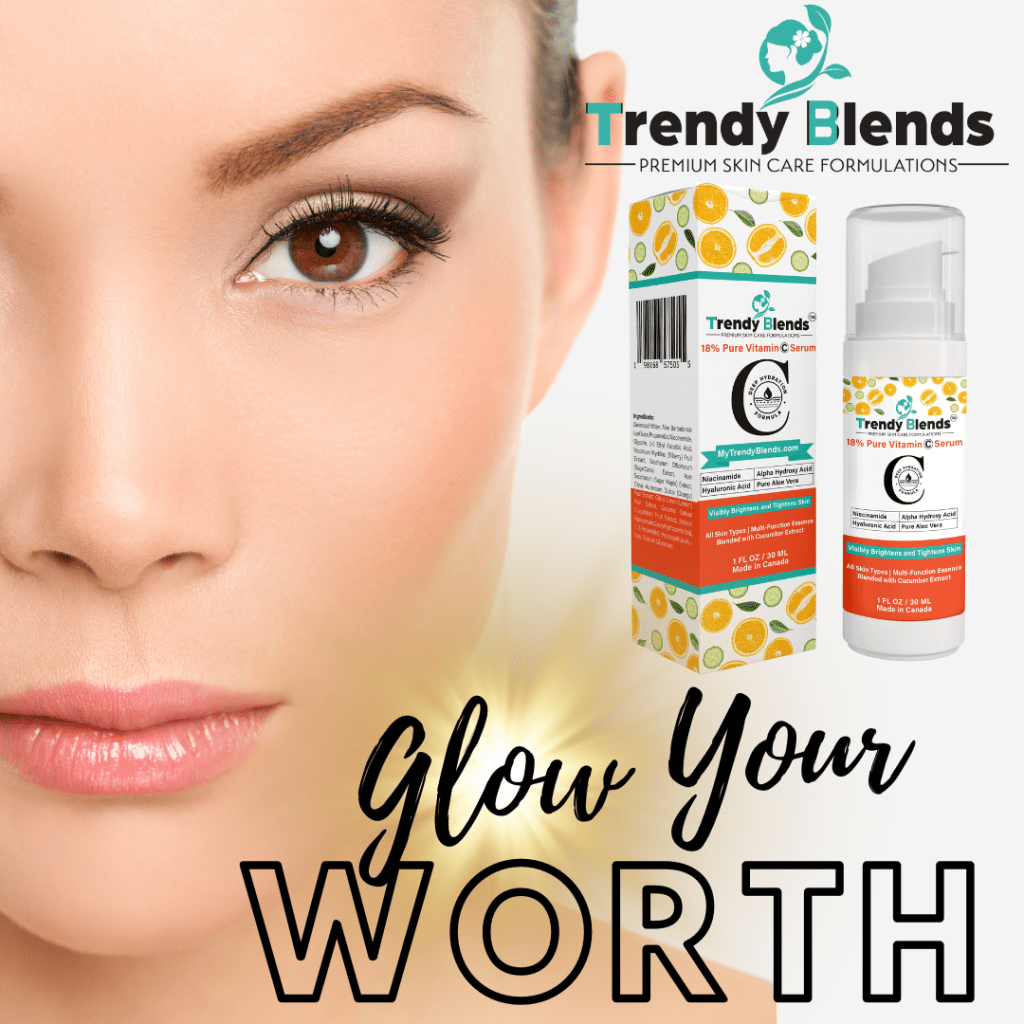 Glowing Skin is Trendy Blends