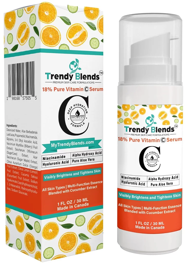 TRENDY BLENDS VITAMIN C SERUM PRODUCT