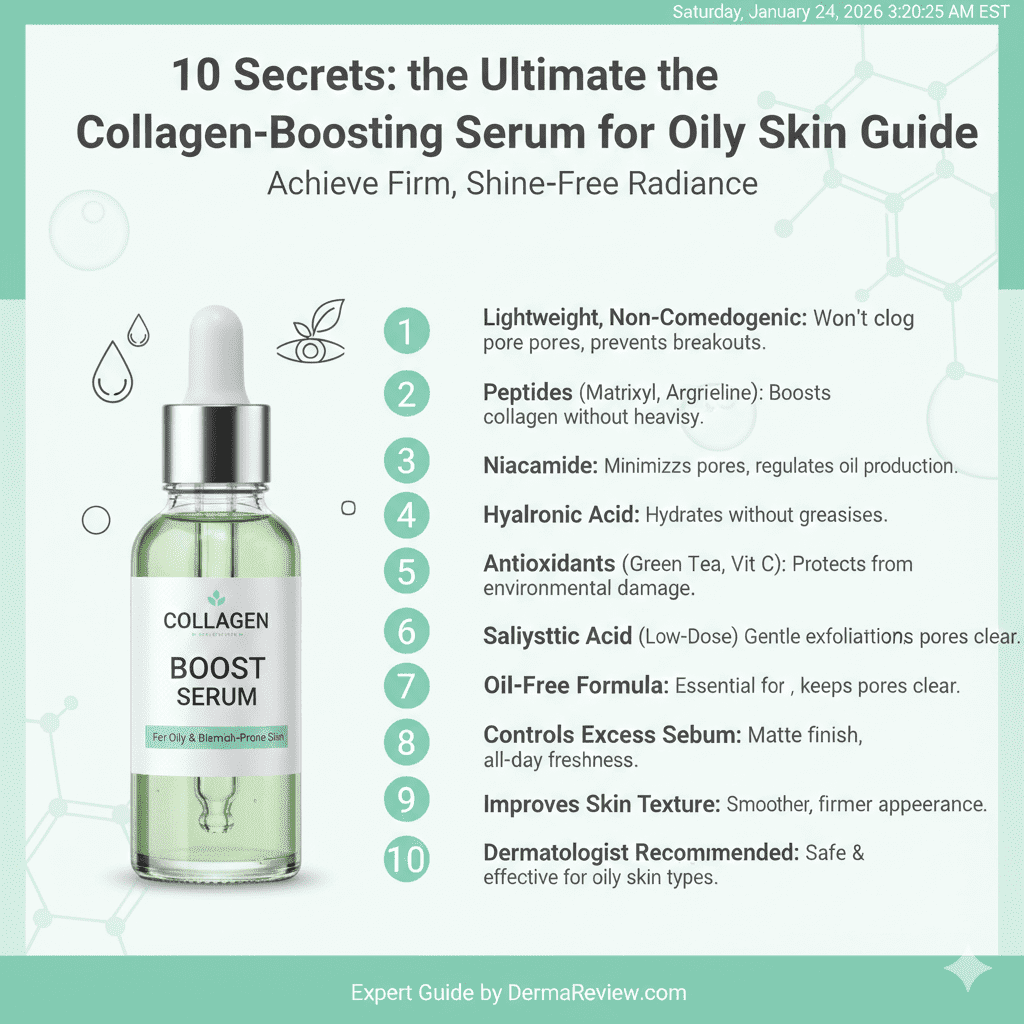 Unlock Radiant Skin with a Collagen-boosting serum for oily skin